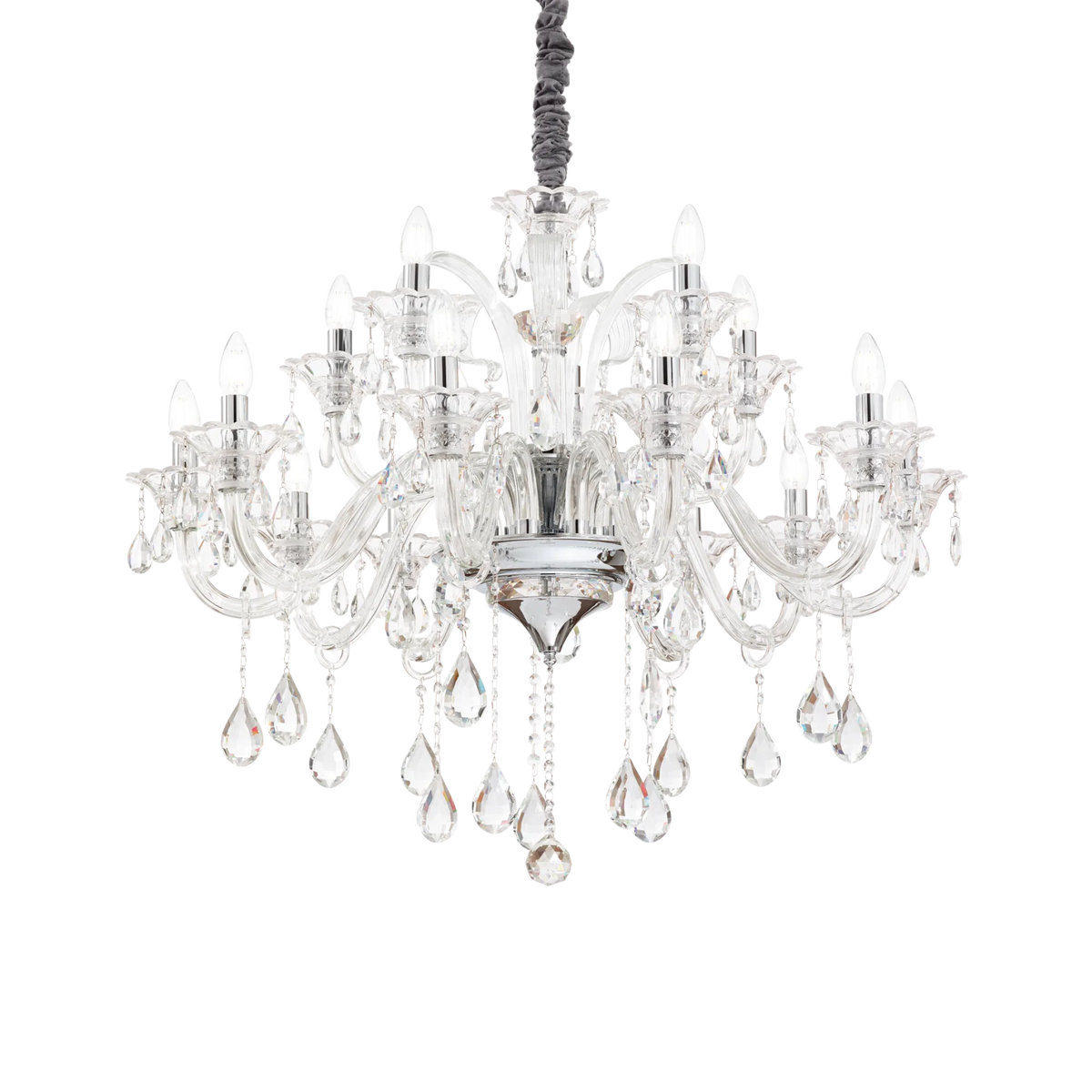 Lustră Ideal Lux Colossal SP15, transparent, 114170