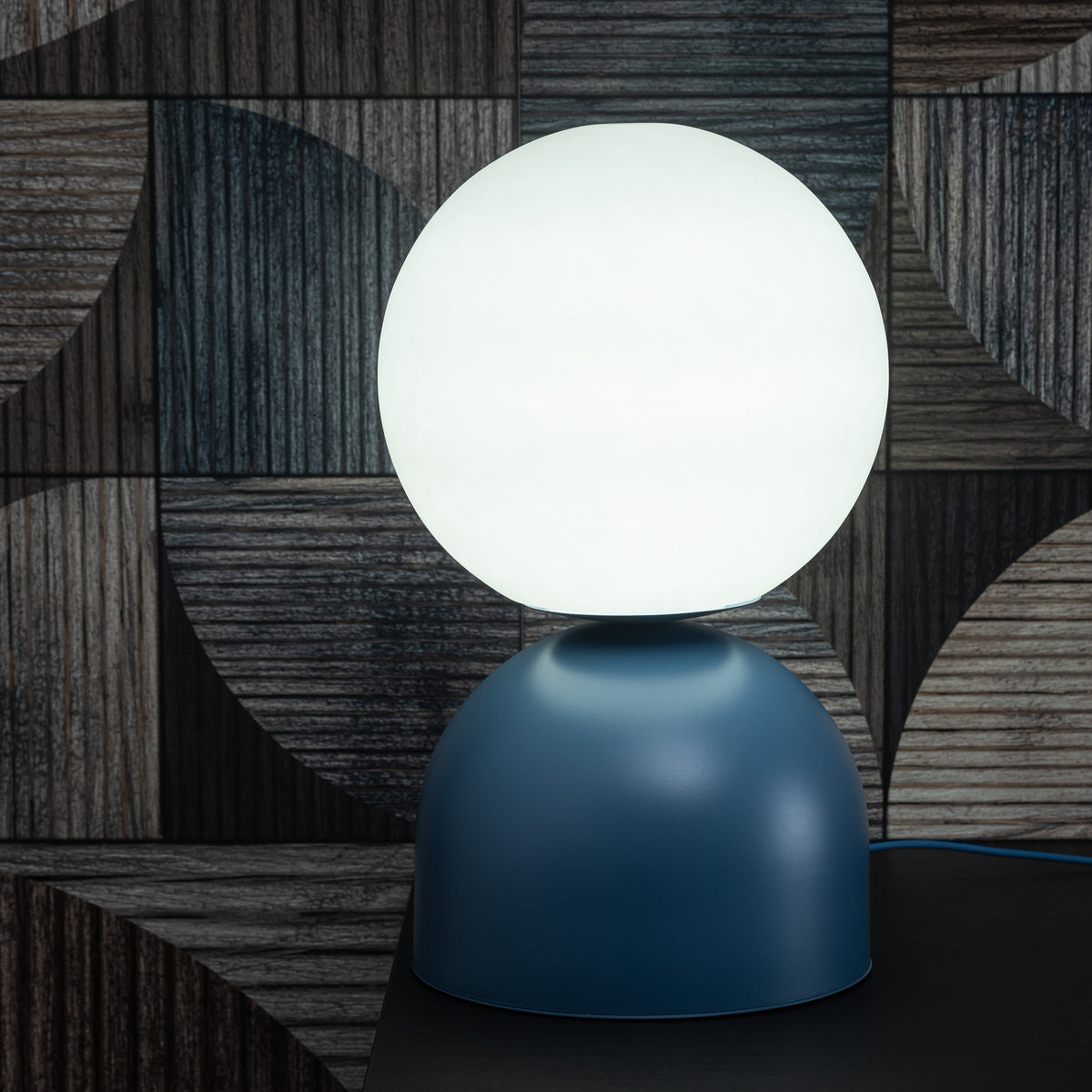 Veioză TK Lighting Miki Big, bleumarin, 11431