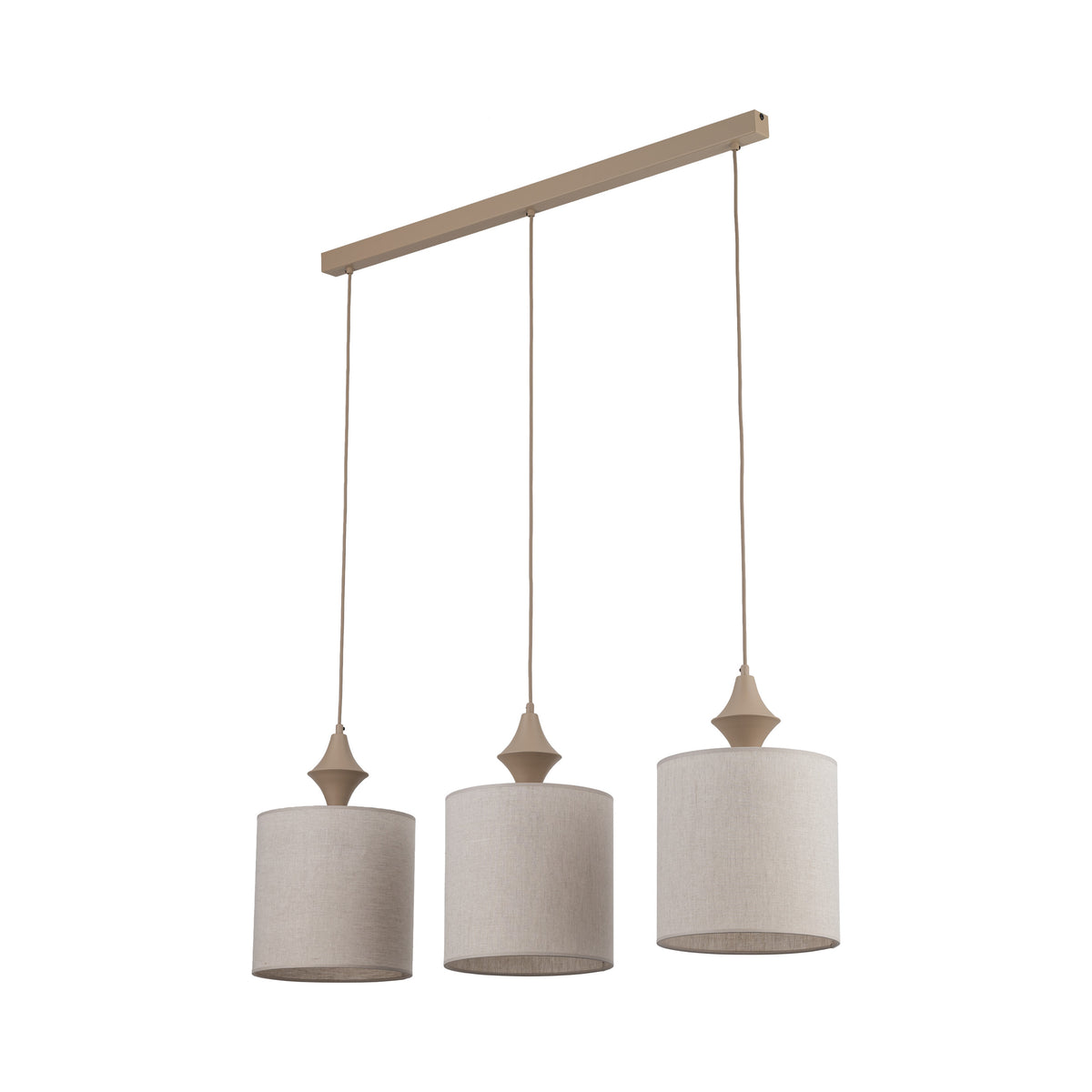 Lustră TK Lighting Amura, nisip, 3 x E27, 11439