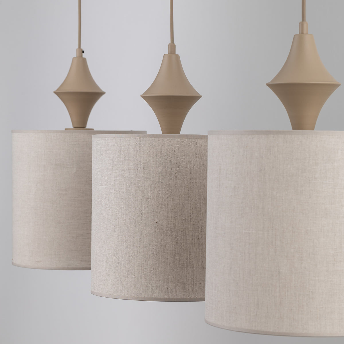 Lustră TK Lighting Amura, nisip, 3 x E27, 11439