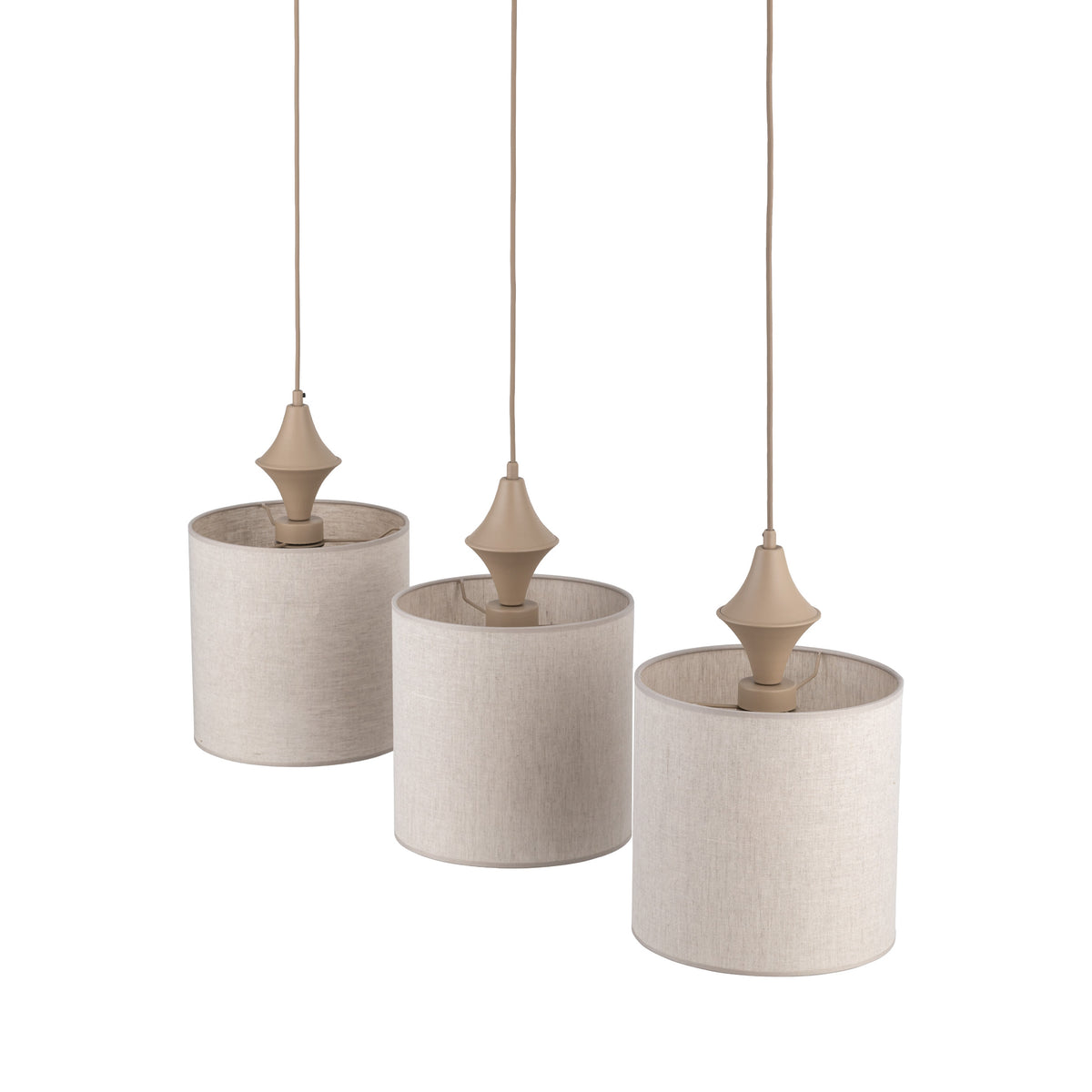 Lustră TK Lighting Amura, nisip, 3 x E27, 11439