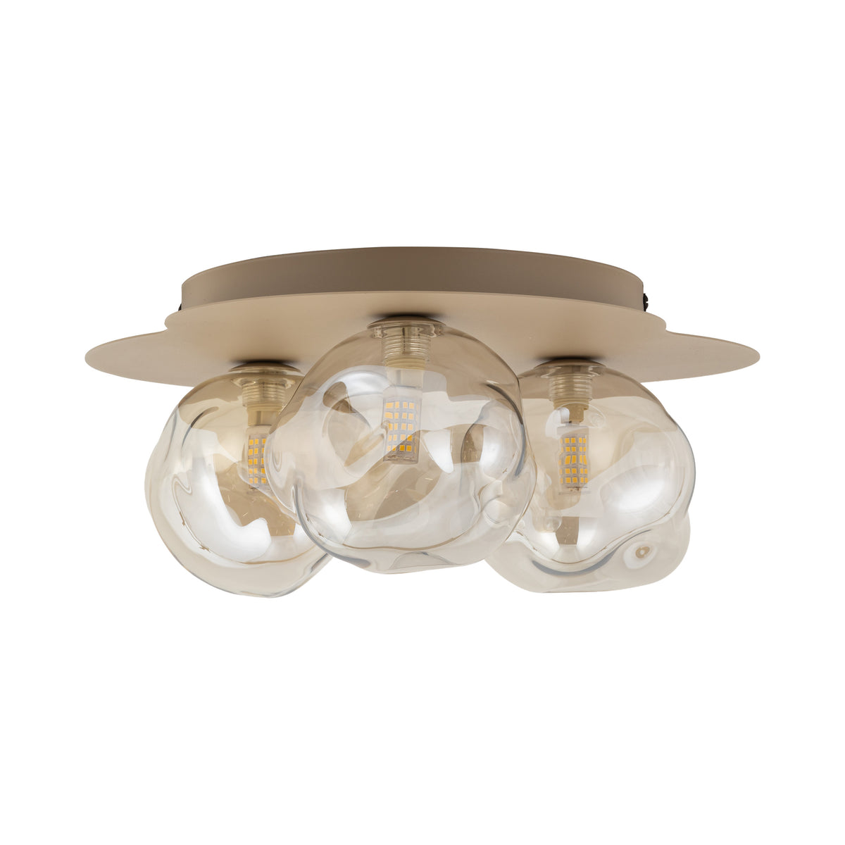 Aplică TK Lighting Lava, nisip, 3 x G9, 11454