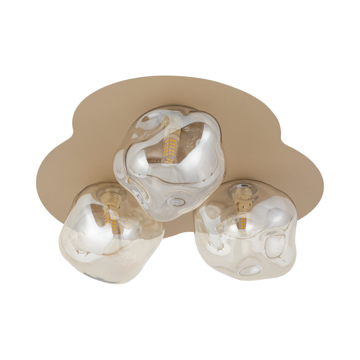Aplică TK Lighting Lava, nisip, 3 x G9, 11454