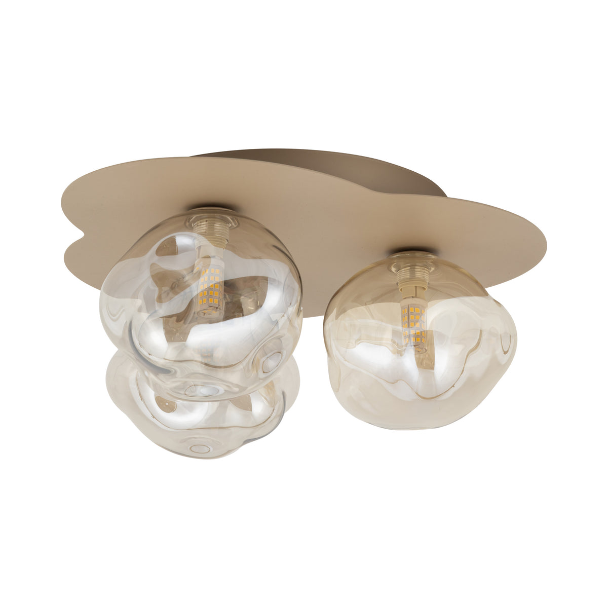 Aplică TK Lighting Lava, nisip, 3 x G9, 11454