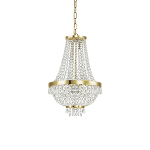 Lustră Ideal Lux Caesar SP6, auriu, 114729
