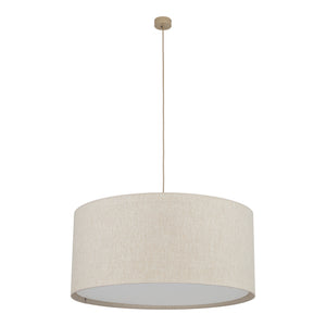 Lustră TK Lighting Largo, bej, 3 x E27, 11484