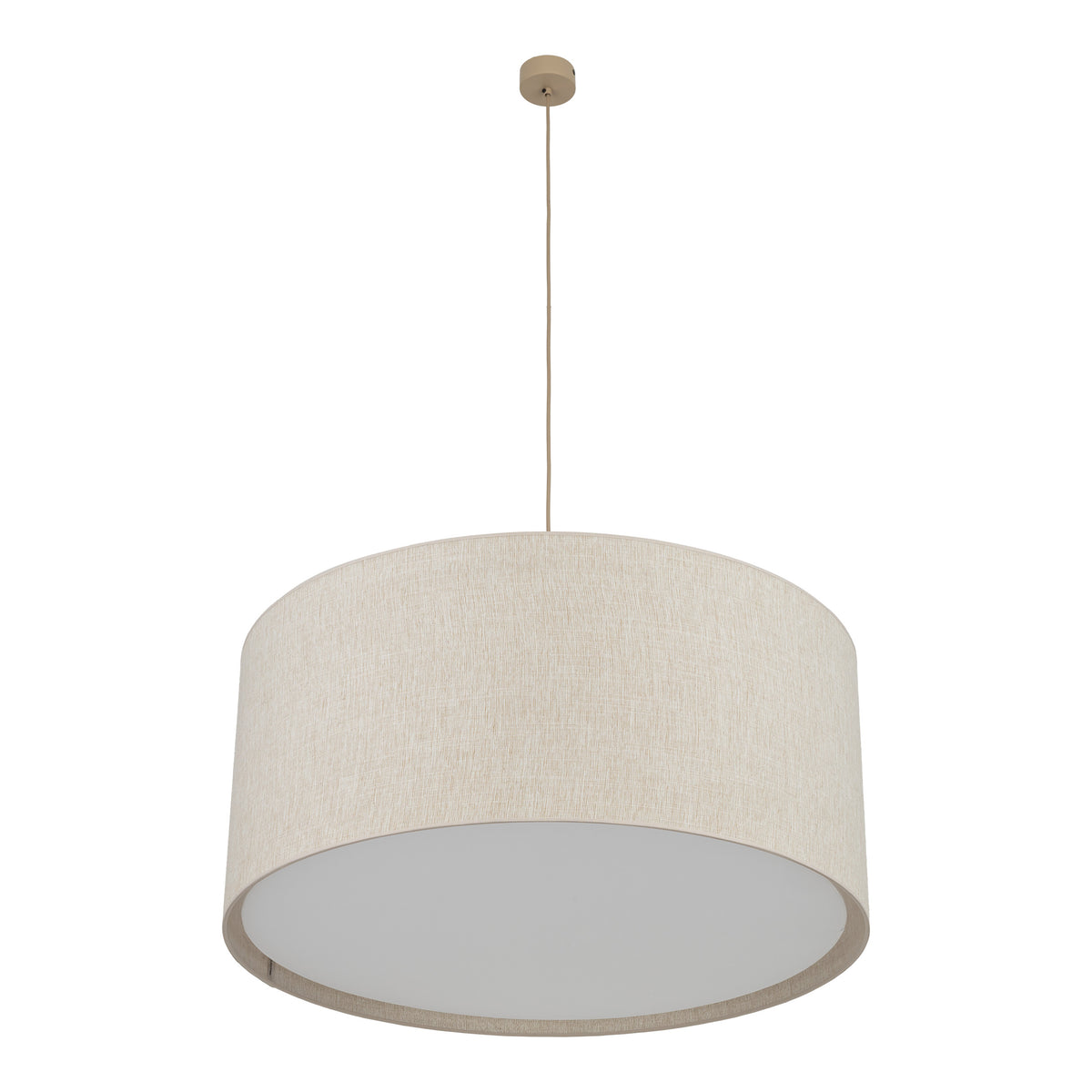 Lustră TK Lighting Largo, bej, 3 x E27, 11484