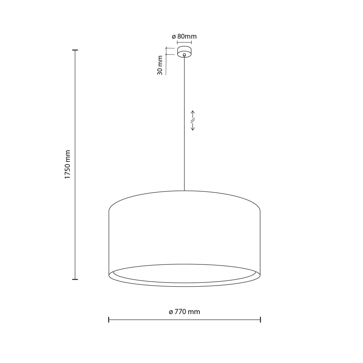 Lustră TK Lighting Largo, in, 3 x E27, 11485