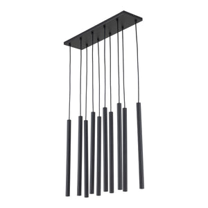 Lustră TK Lighting Ferro Bară, negru, 10 x G9, 11489