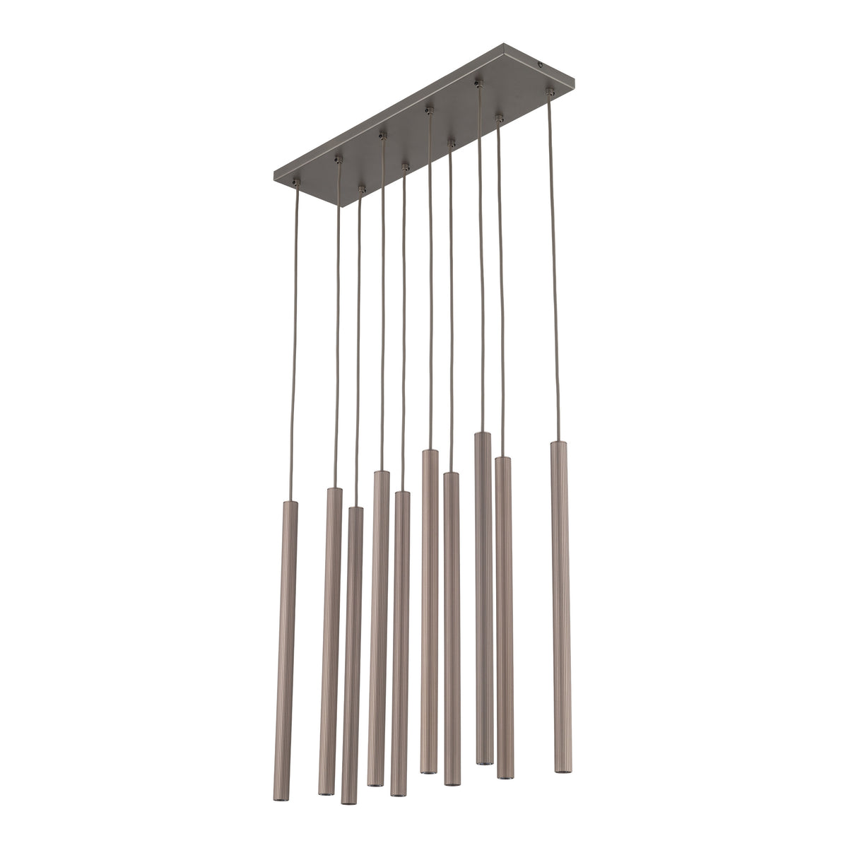 Lustră TK Lighting Ferro Bară, maro, 10 x G9, 11490