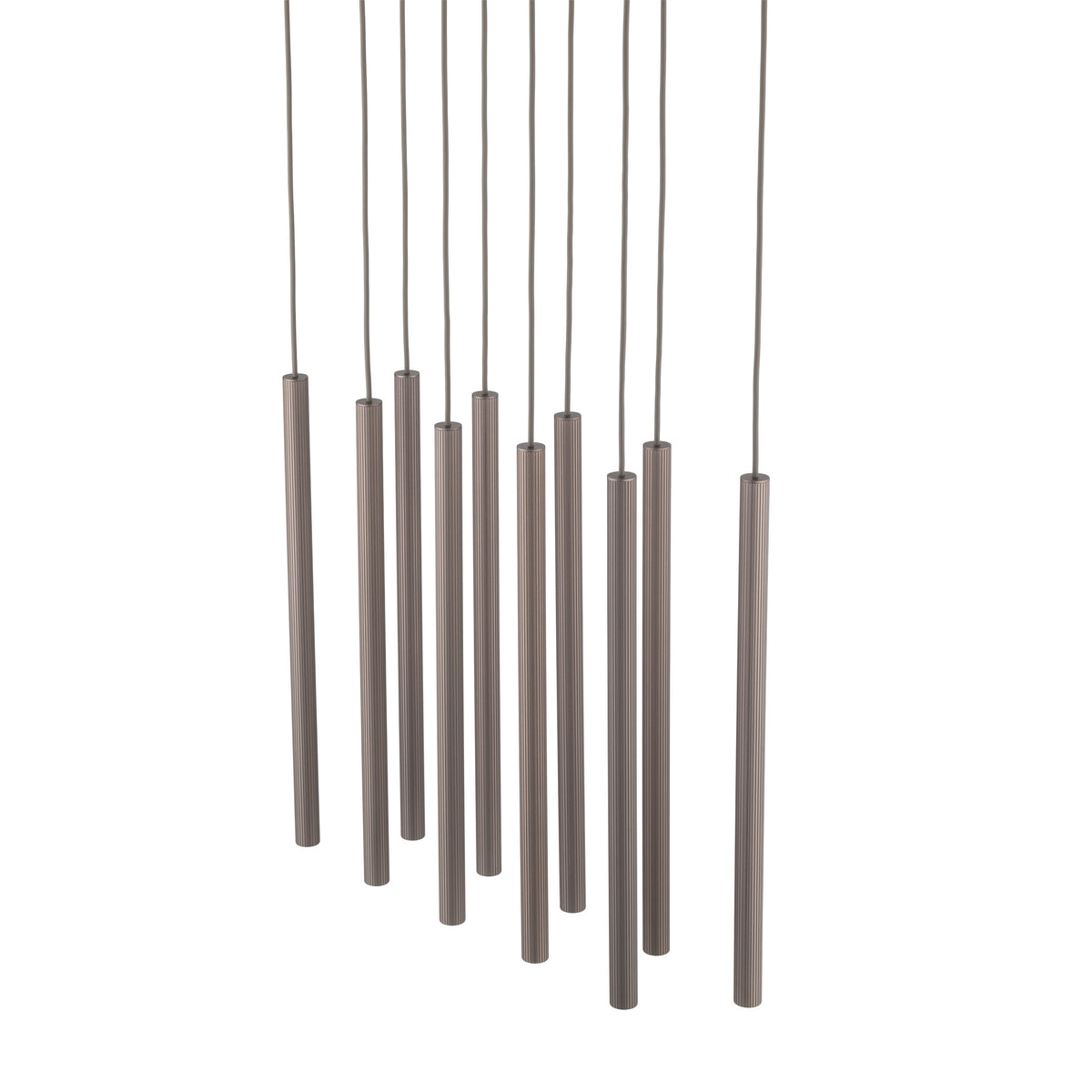 Lustră TK Lighting Ferro Bară, maro, 10 x G9, 11490