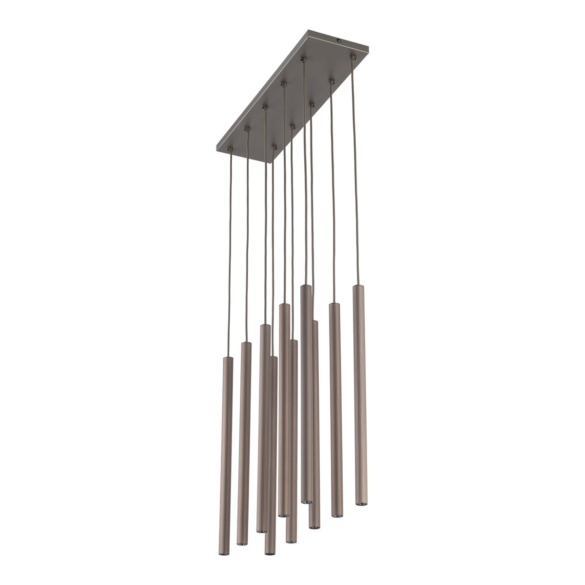 Lustră TK Lighting Ferro Bară, maro, 10 x G9, 11490