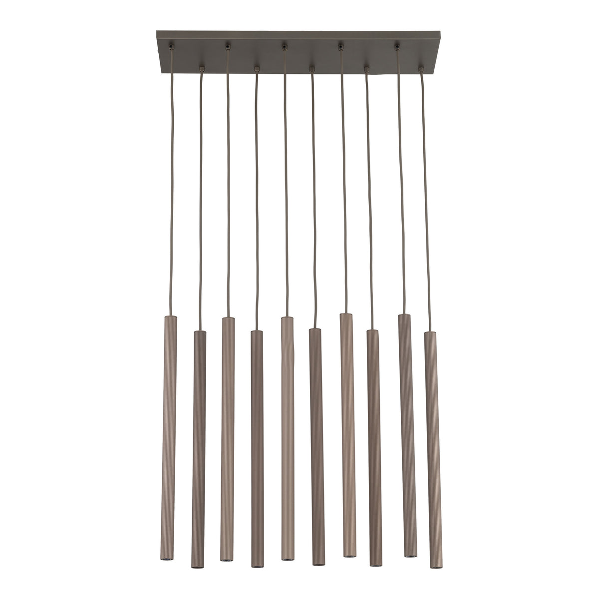 Lustră TK Lighting Ferro Bară, maro, 10 x G9, 11490