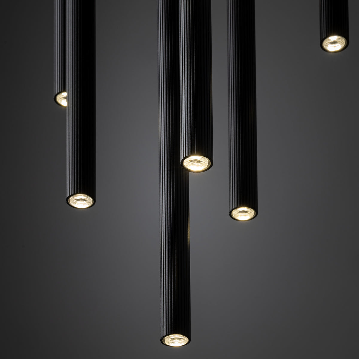 Lustră TK Lighting Ferro Rotund, negru, 10 x G9, 11492