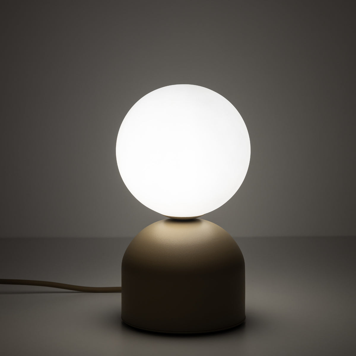 Veioză TK Lighting Miki Big, nisip, 11498