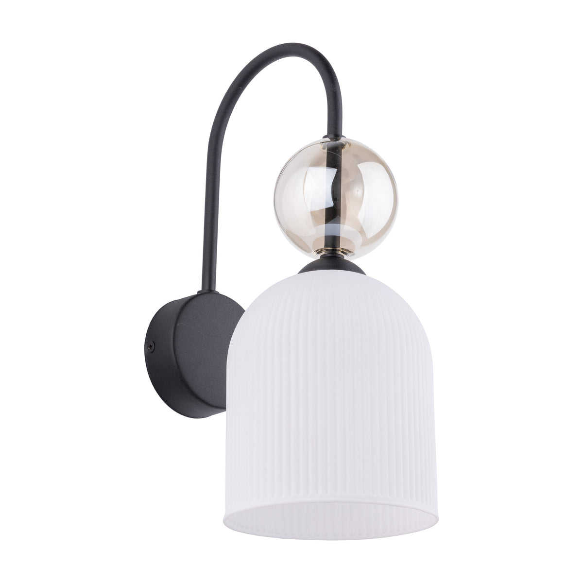 Aplică TK Lighting Sophia, coniac, alb, 11587