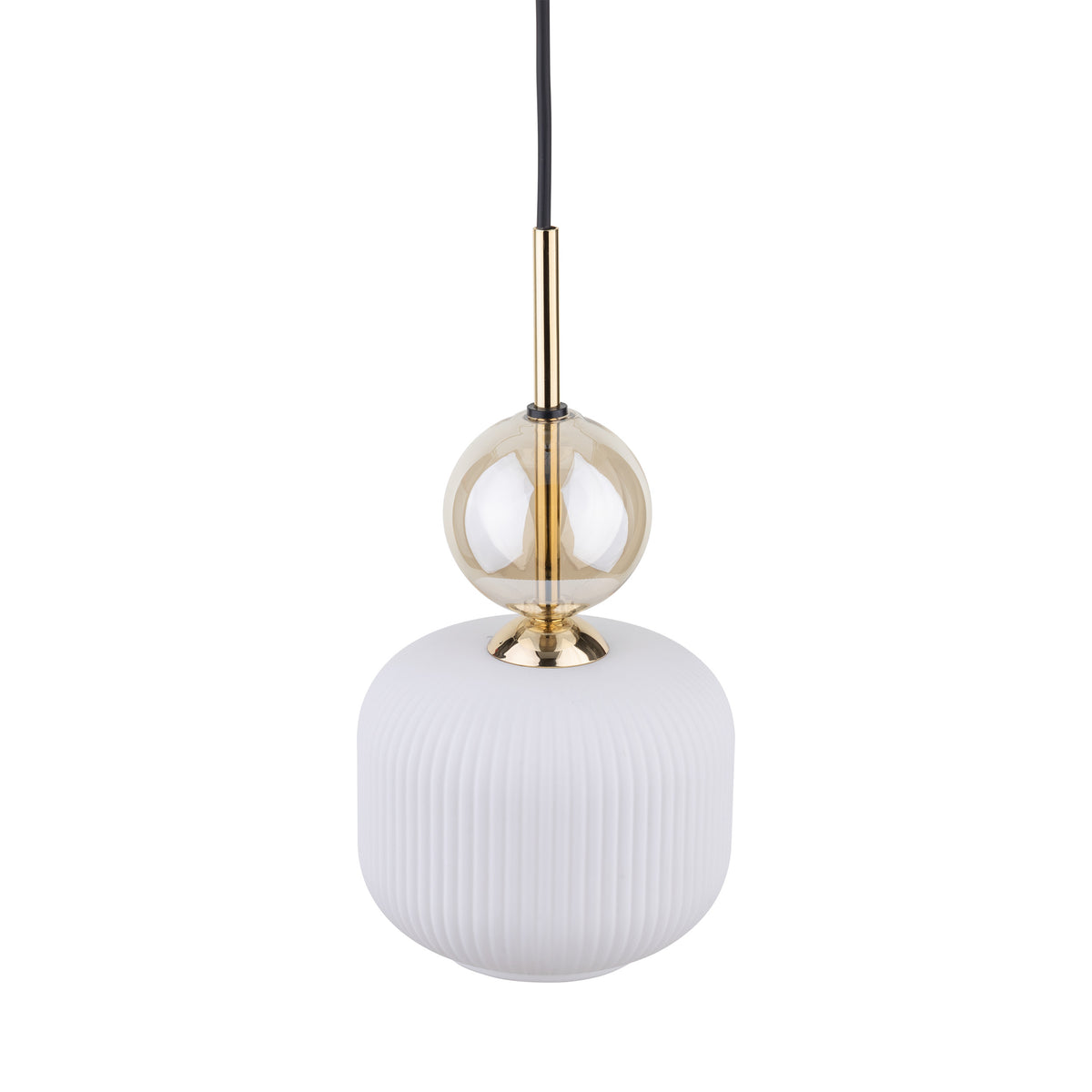 Pendul TK Lighting Sophia, coniac, alb, 11589