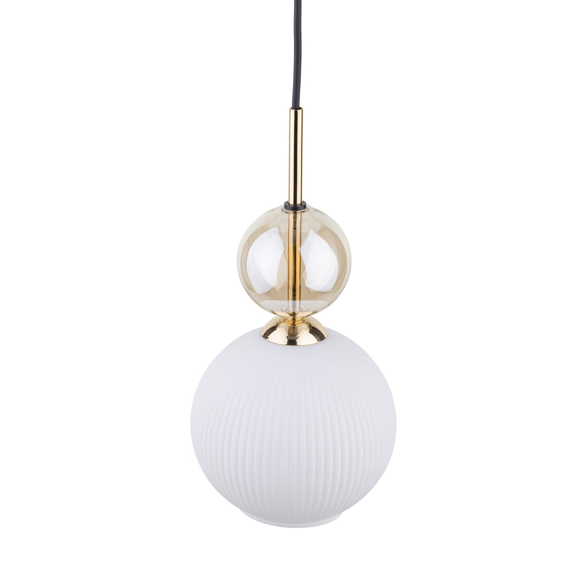Pendul TK Lighting Sophia, coniac, alb, 11590