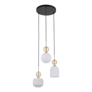 Lustră TK Lighting Sophia Cognacwhite, 3 x E14, 11592