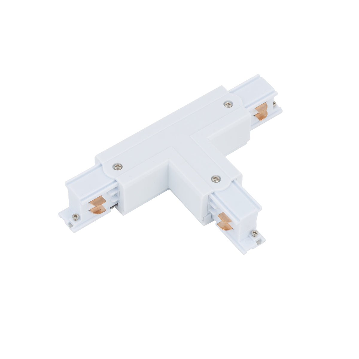 Conector pentru șină TK Lighting Tracer Trifazat T LEFT-2, alb, 11609