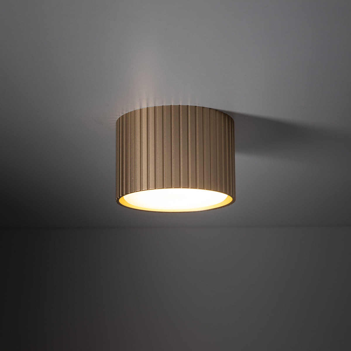 Plafonieră TK Lighting Ferro Downlight, șampanie, 11657