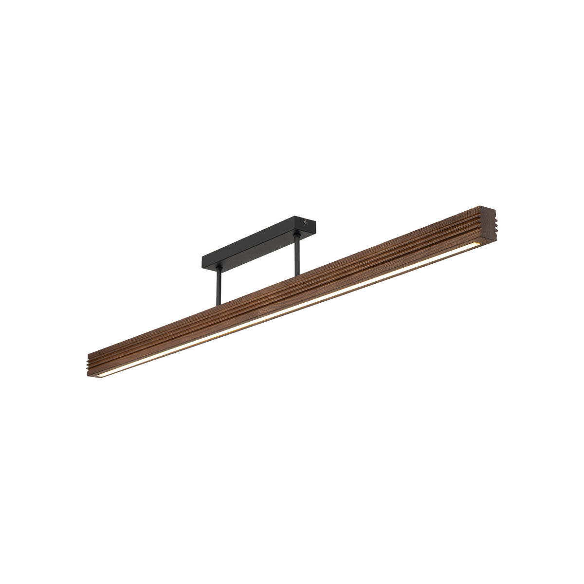 Plafonieră TK Lighting Viga Szczotkowana, lemn, pin, nuc, 11692