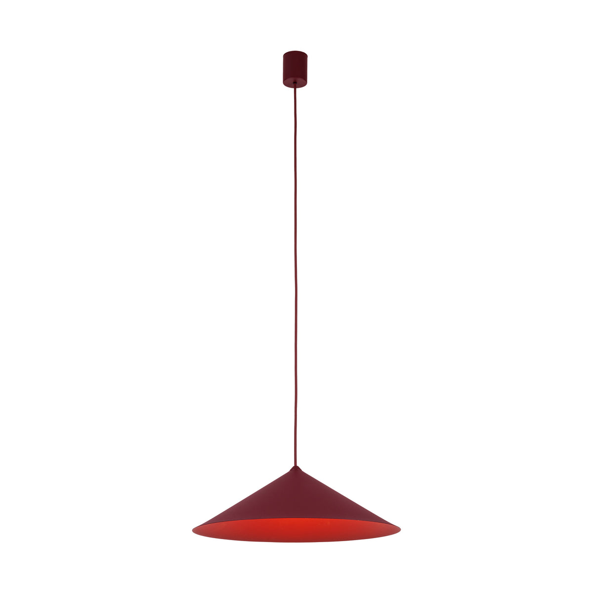 Pendul TK Lighting Lume L, burgund, 11696