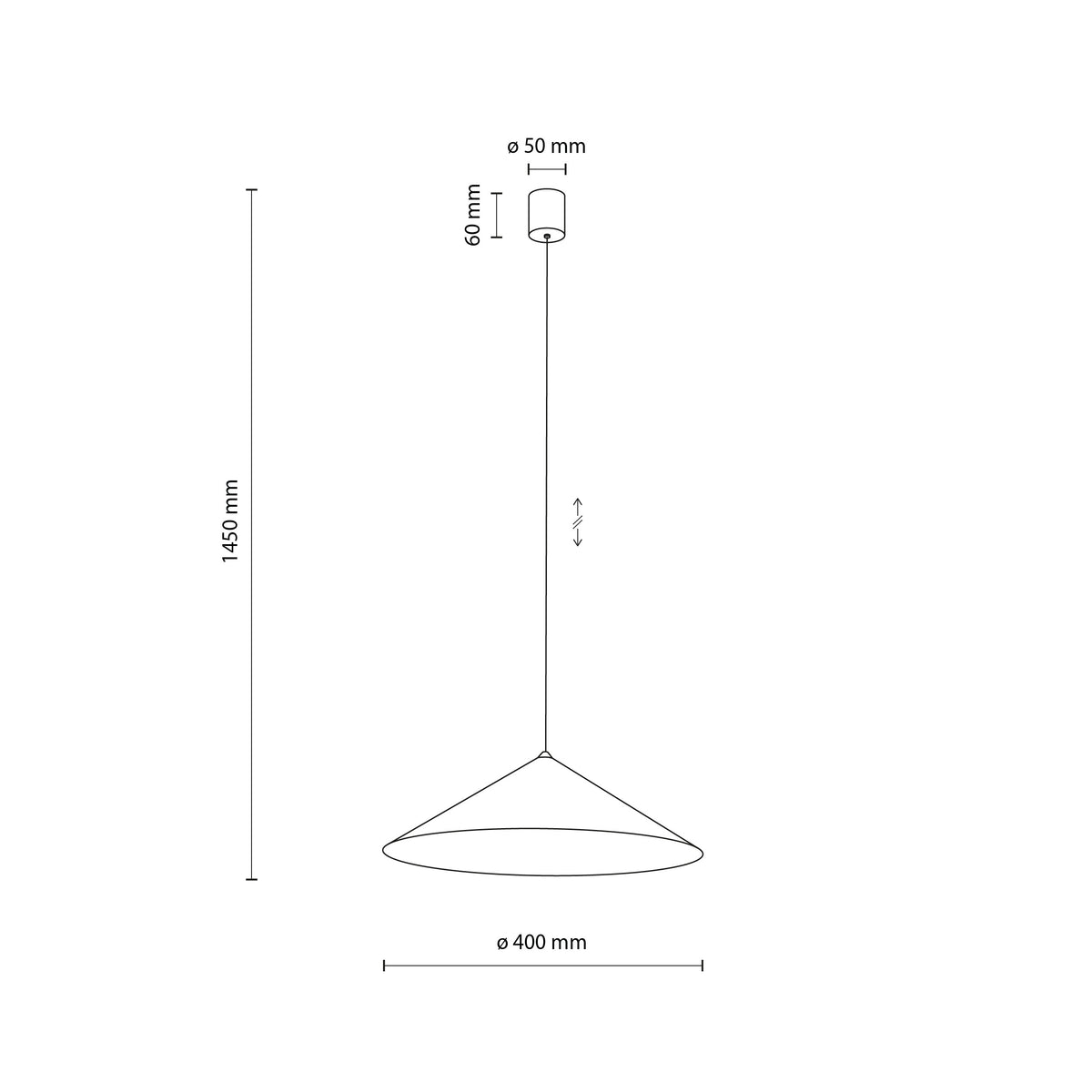 Pendul TK Lighting Lume L, burgund, 11696