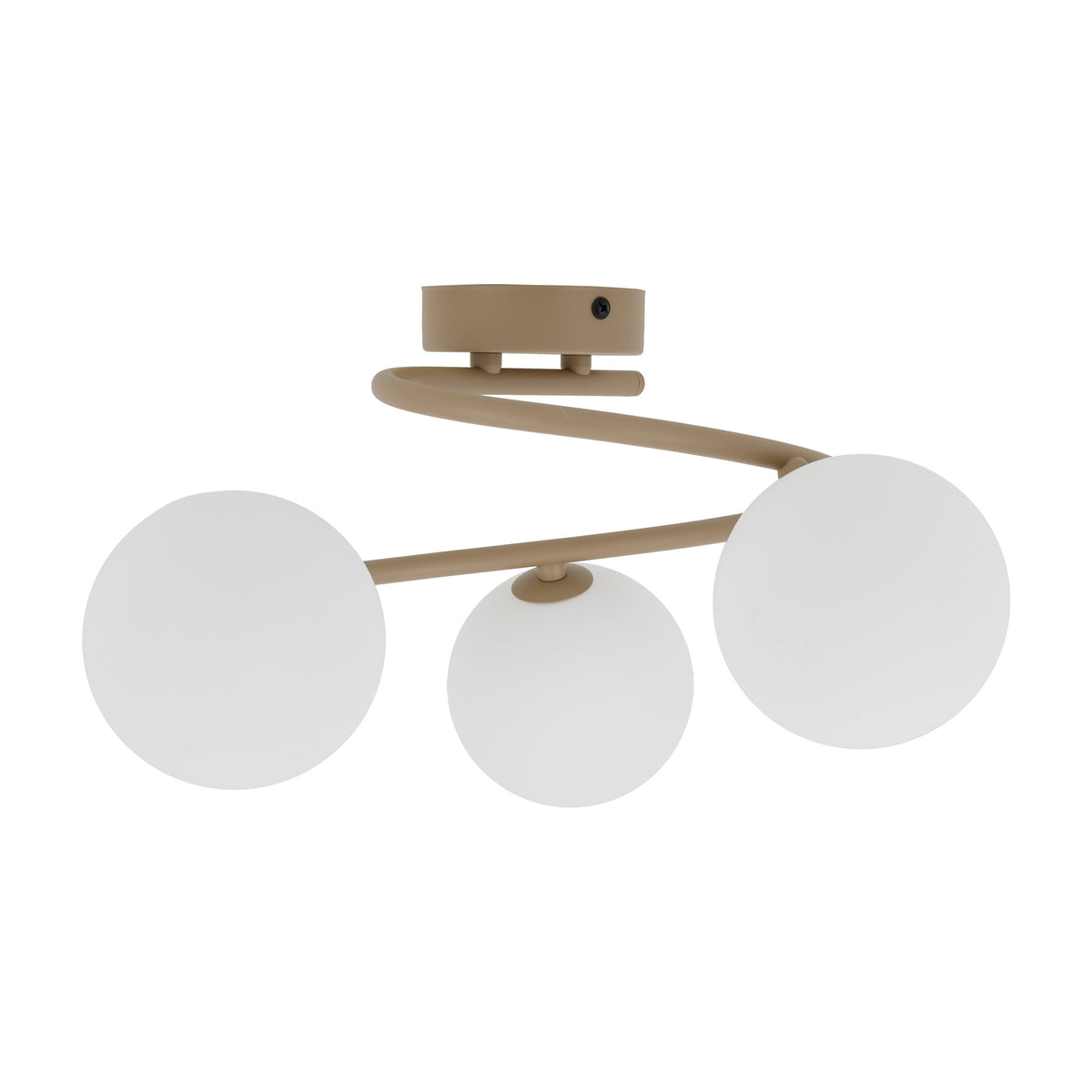 Plafonieră TK Lighting Ilsa, nisip, 3 x G9, 11744