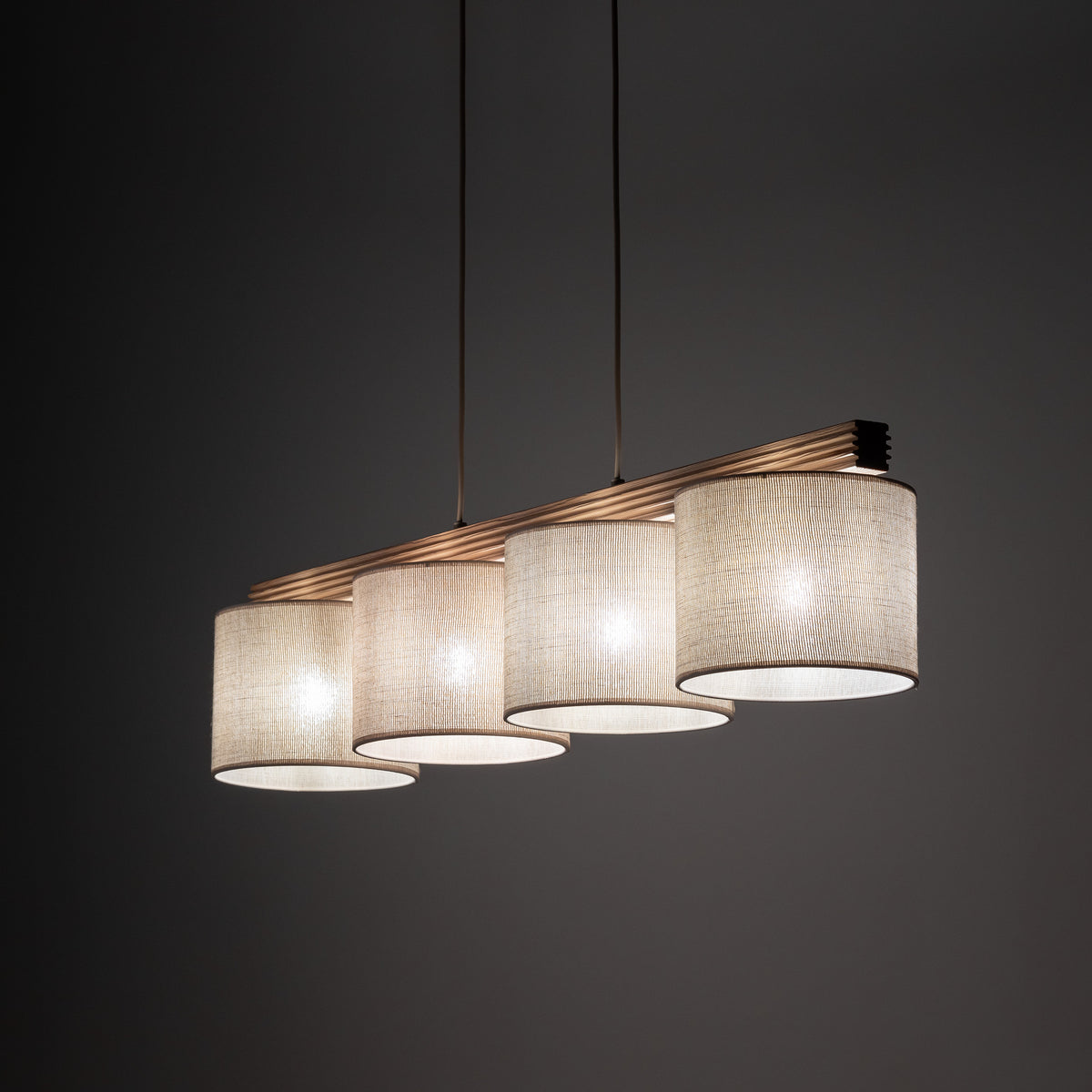 Lustră TK Lighting Viga Shade, pin, 4 x E27, 11770