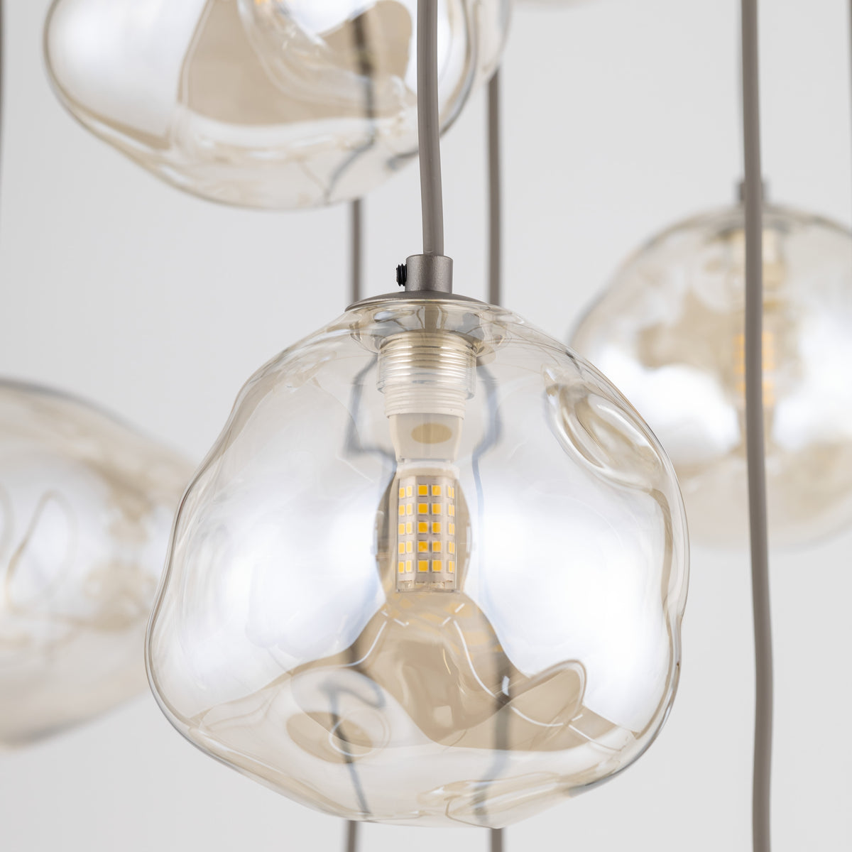 Lustră TK Lighting Nebia, maro, 13 x G9, 11794