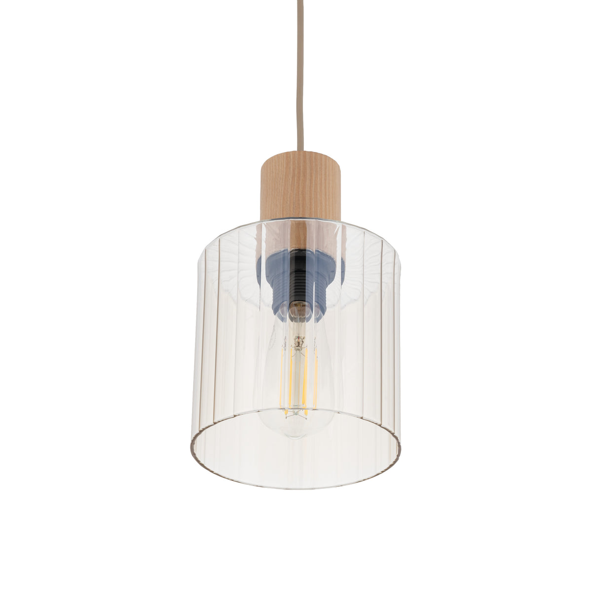 Pendul TK Lighting Sierra, lemn, 11800