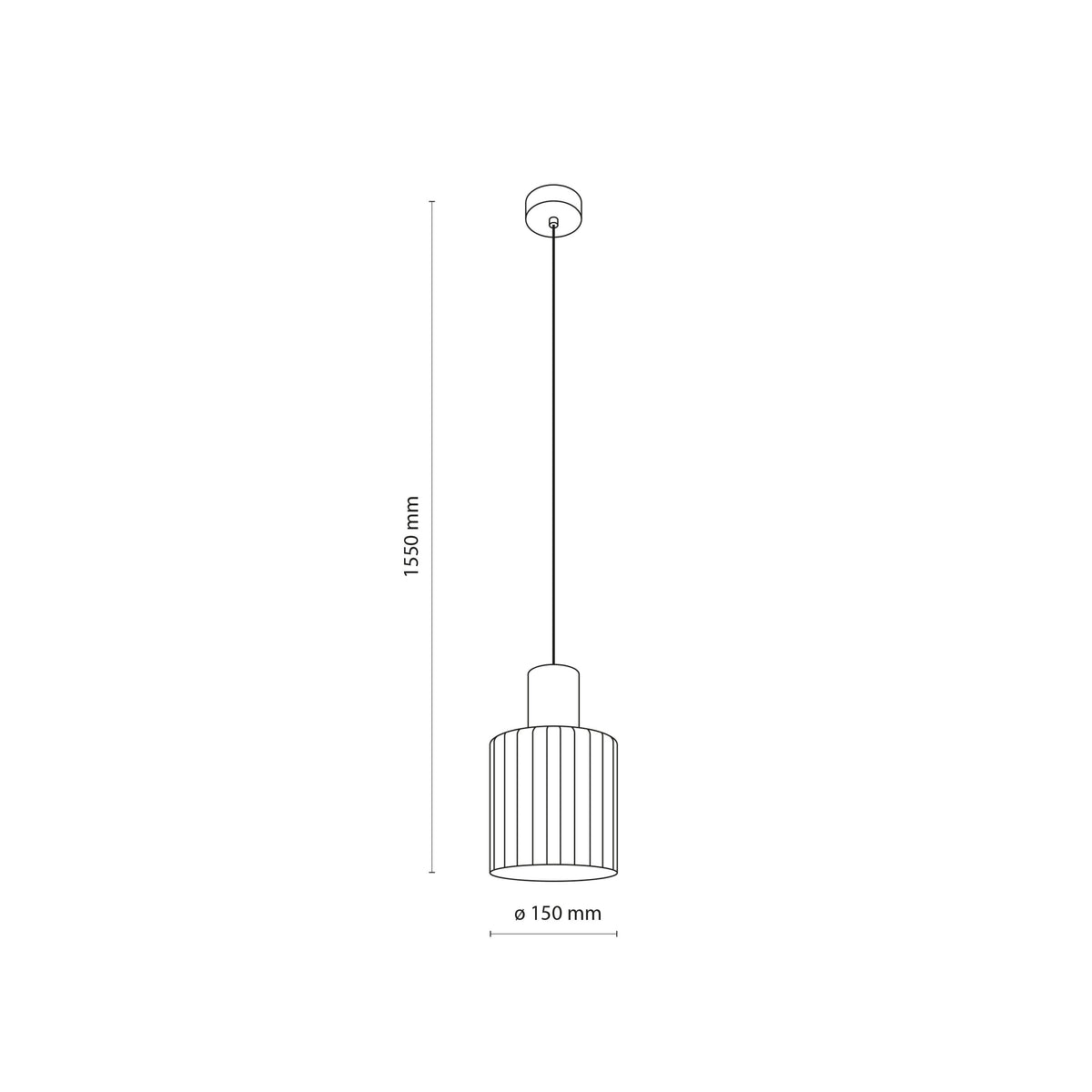 Pendul TK Lighting Sierra, lemn, 11800