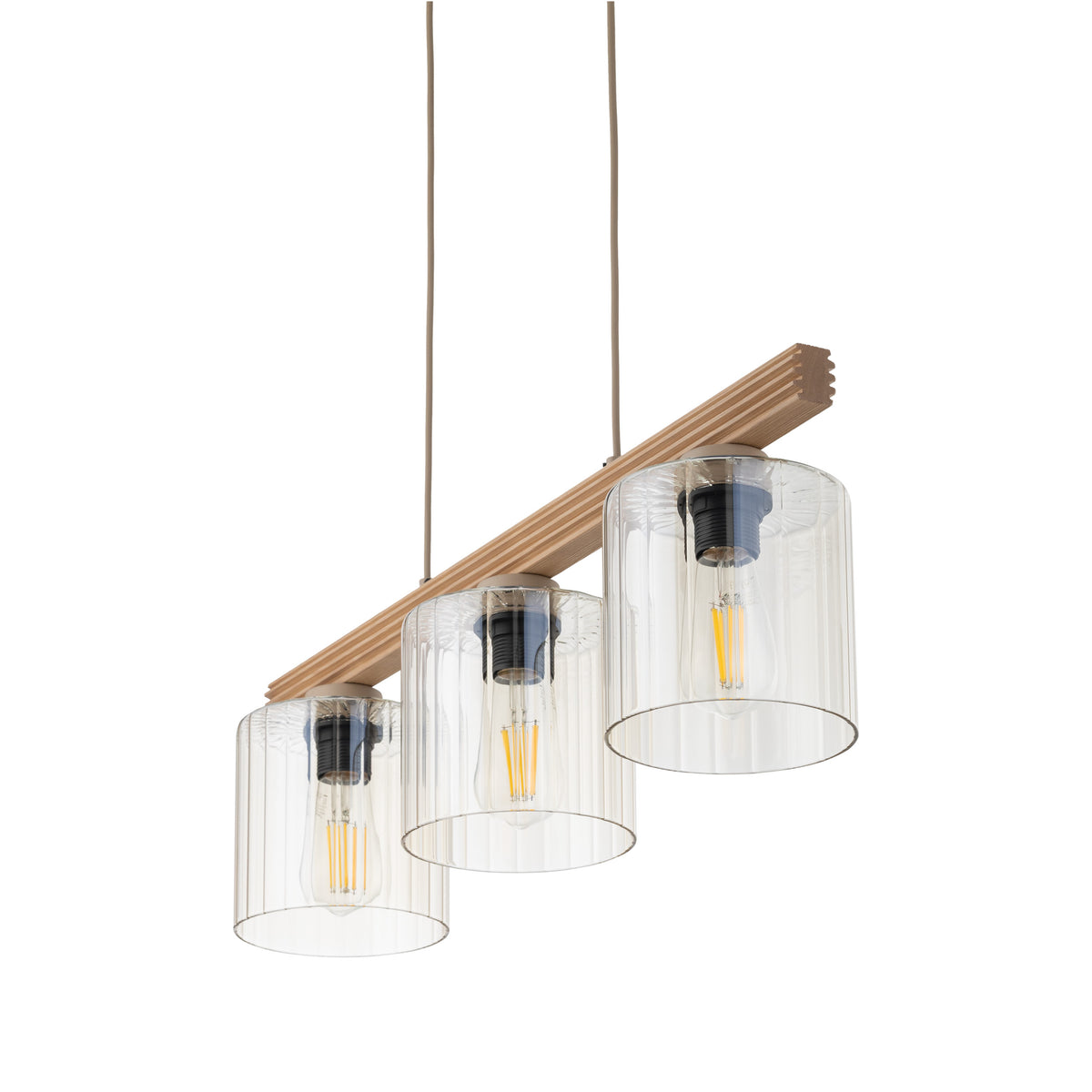 Lustră TK Lighting Viga Glass, 3 x E27, 11805