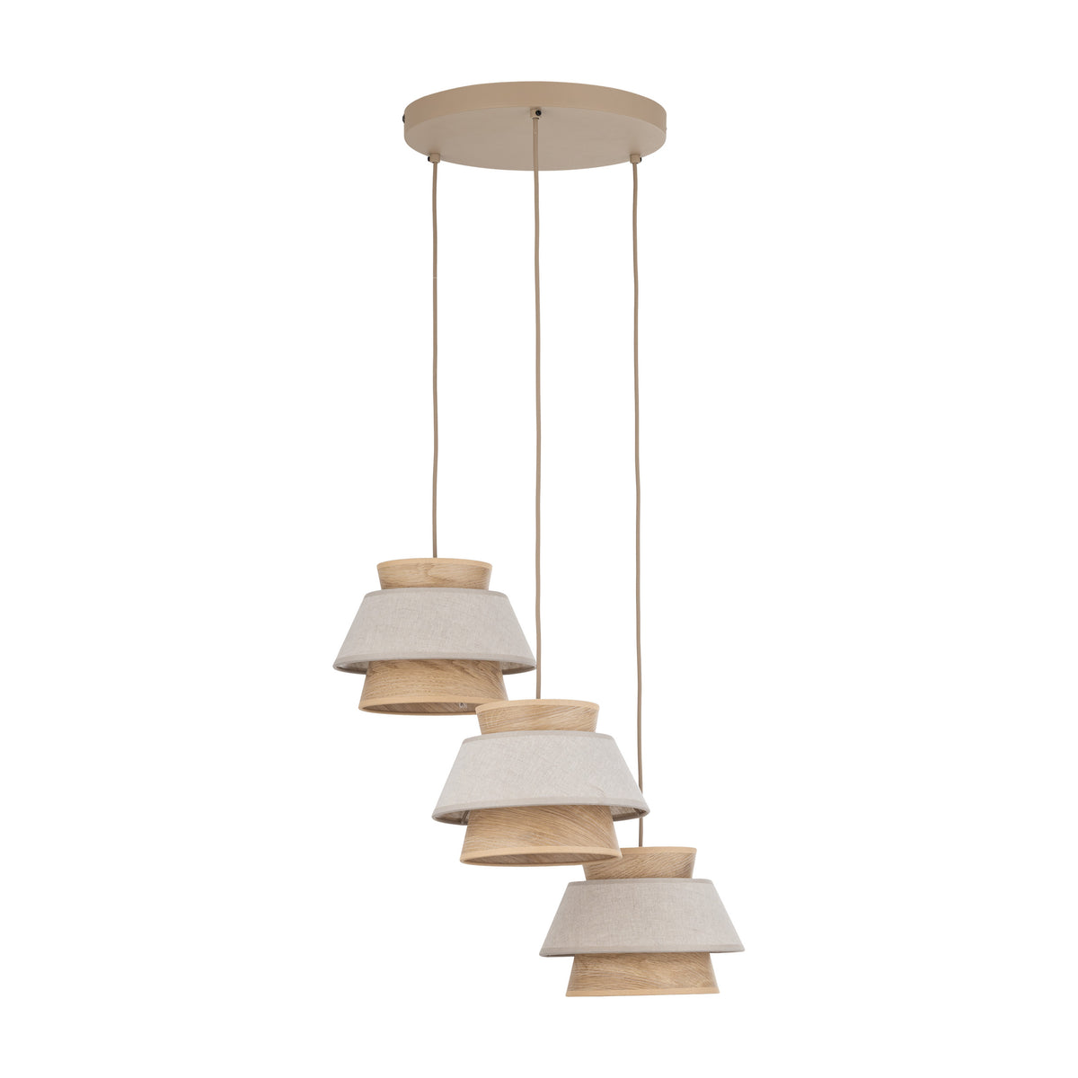 Lustră TK Lighting Kalum Rotund, in, 3 x E27, 11807