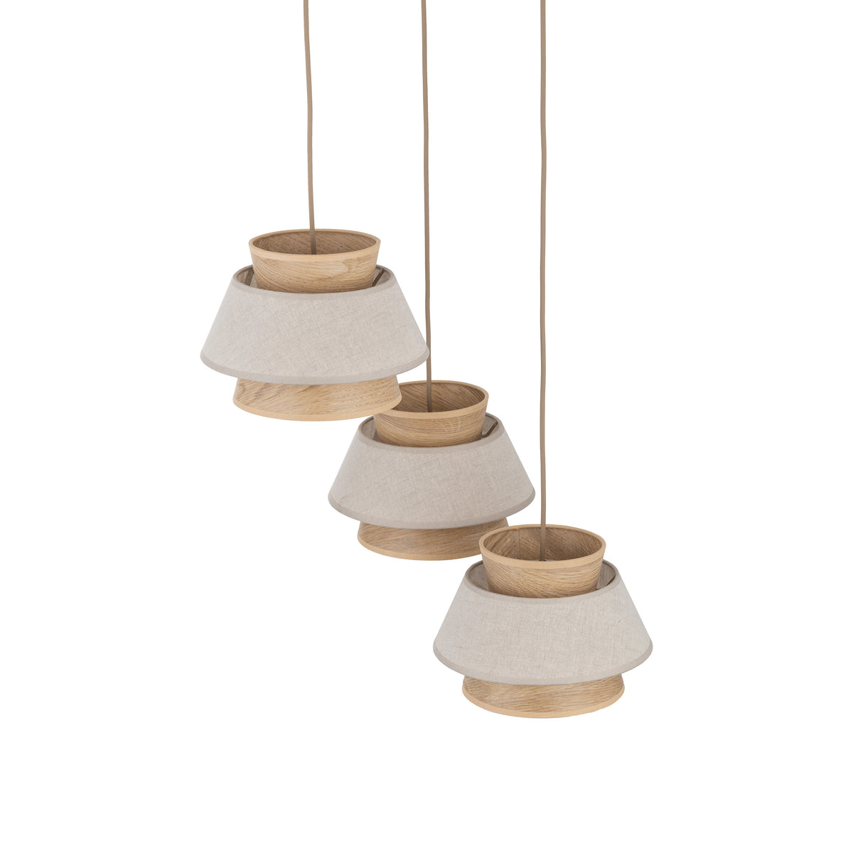 Lustră TK Lighting Kalum Rotund, in, 3 x E27, 11807