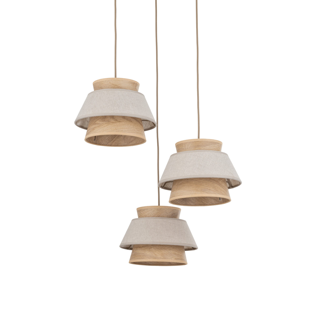 Lustră TK Lighting Kalum Rotund, in, 3 x E27, 11807