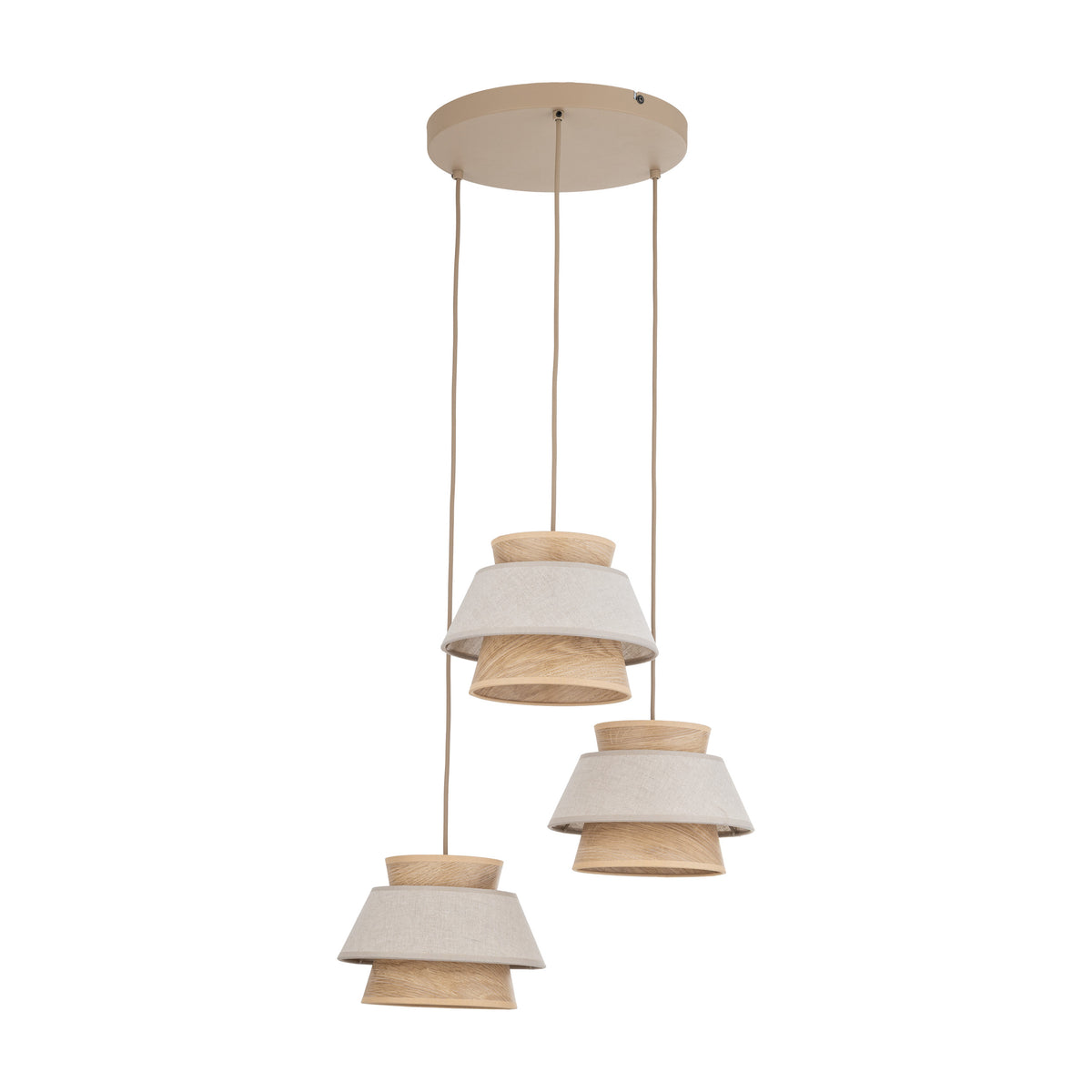Lustră TK Lighting Kalum Rotund, in, 3 x E27, 11807
