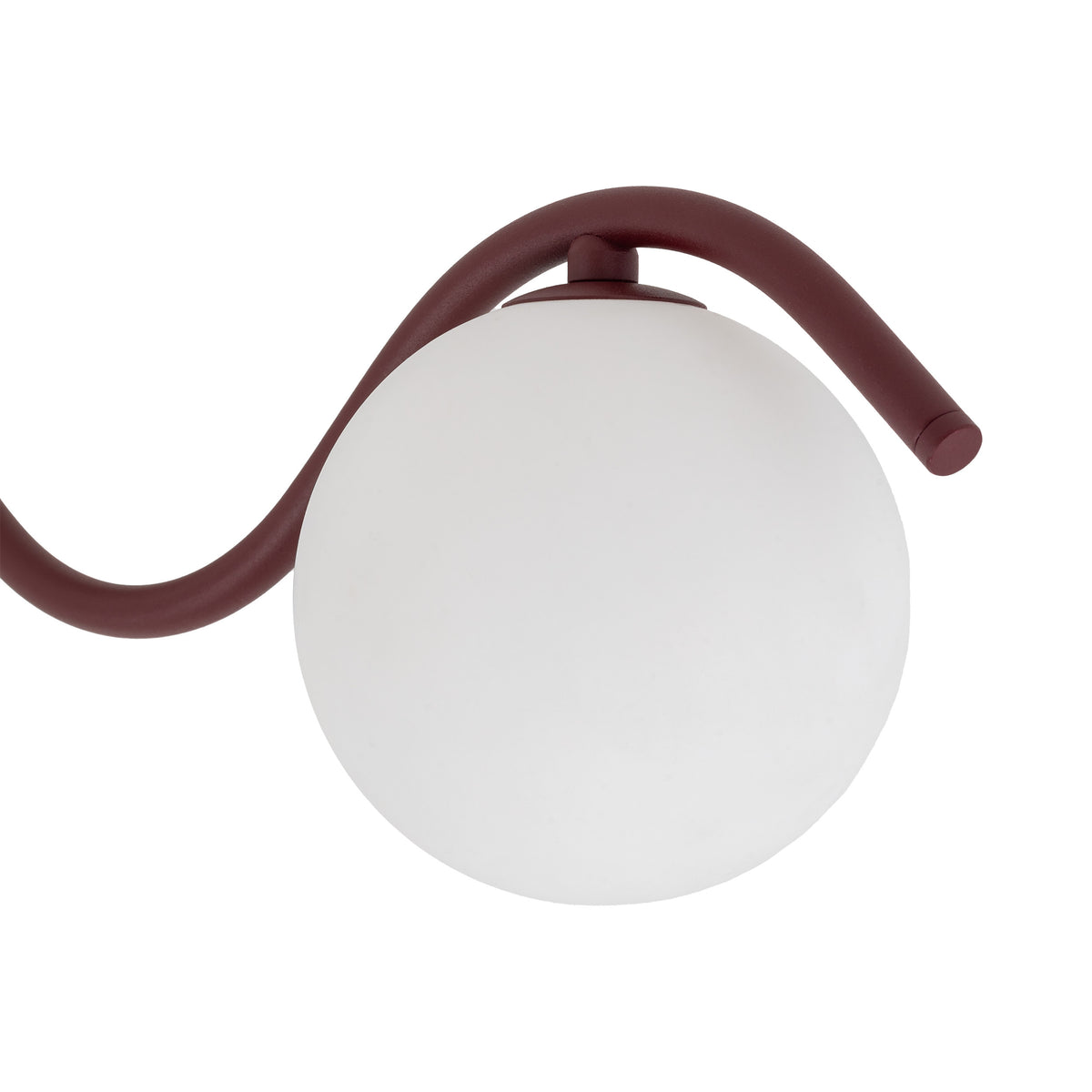 Plafonieră TK Lighting Ancona, burgund, 3 x G9, 11830
