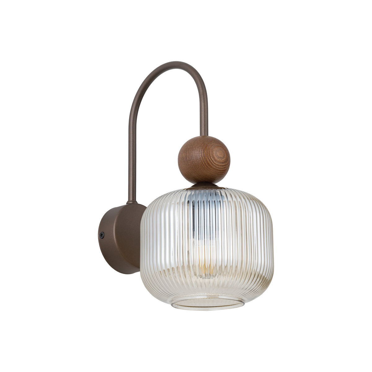 Aplică TK Lighting Ballo, nuc, 11836
