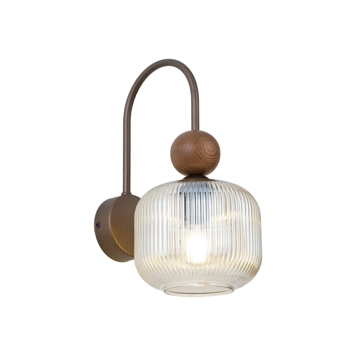 Aplică TK Lighting Ballo, nuc, 11836
