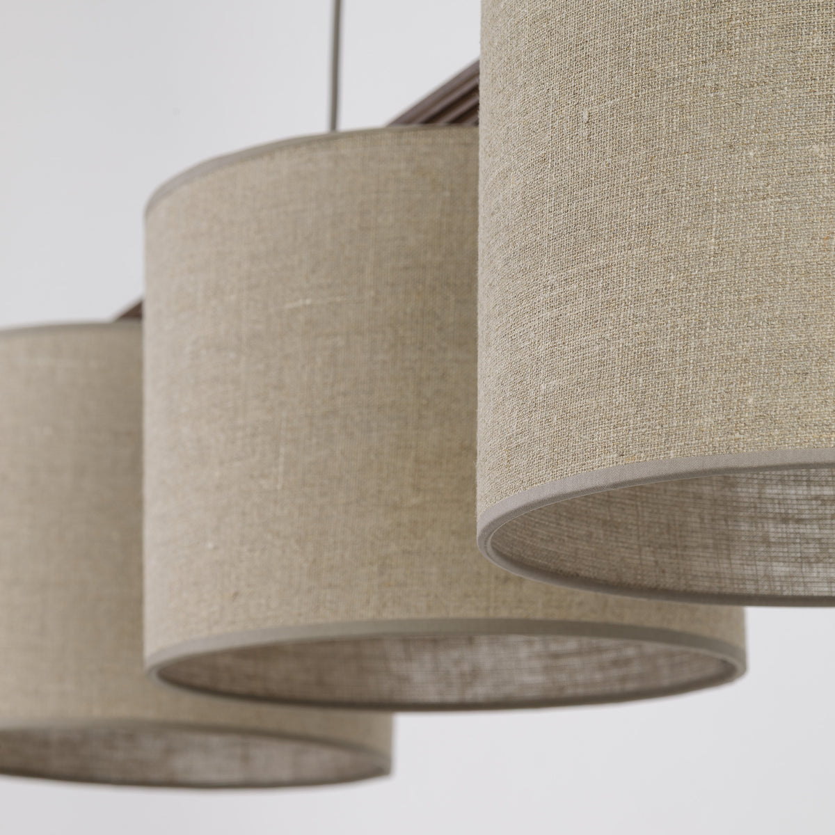 Lustră TK Lighting Viga Shade, nuc, 3 x E27, 11843
