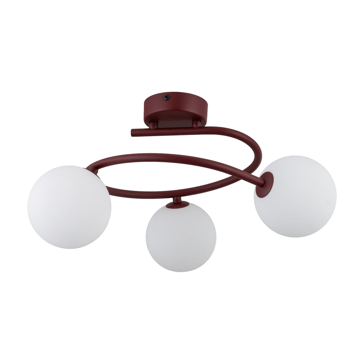 Plafonieră TK Lighting Ilsa, burgund, 3 x G9, 11851
