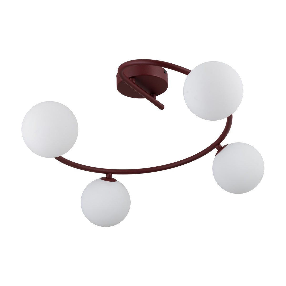 Plafonieră TK Lighting Ilsa, burgund, 4 x G9, 11852