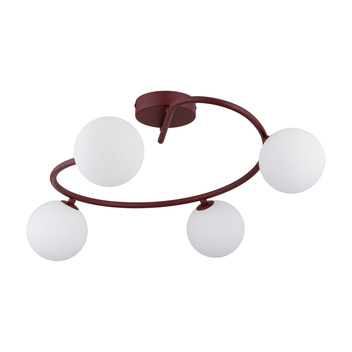 Plafonieră TK Lighting Ilsa, burgund, 4 x G9, 11852