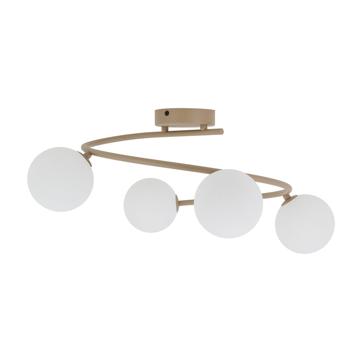Plafonieră TK Lighting Ilsa, nisip, 4 x G9, 11853