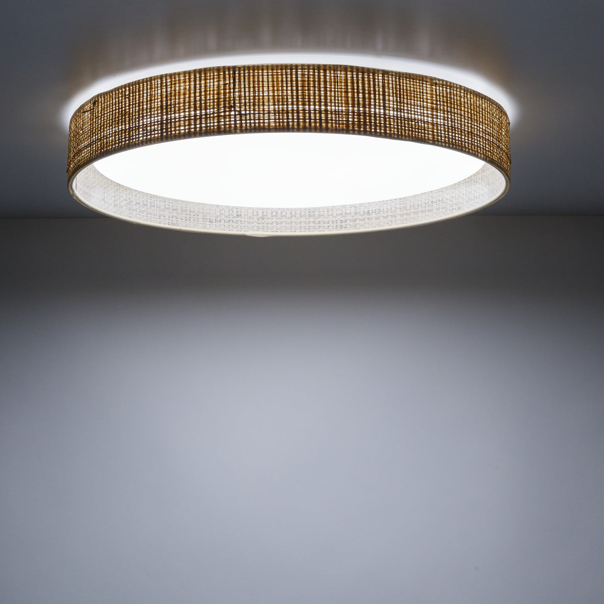 Plafonieră TK Lighting Demi Rafia, 11855