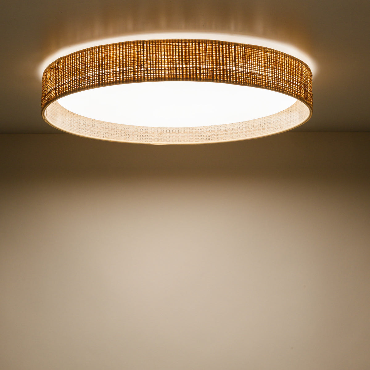 Plafonieră TK Lighting Demi Rafia, 11855