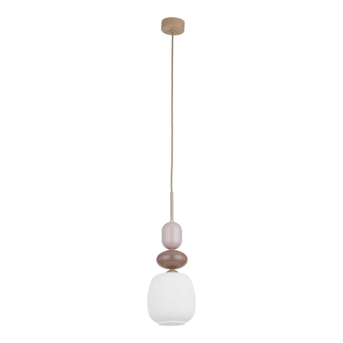 Pendul TK Lighting Zen Botti, nisip, alb, 11870