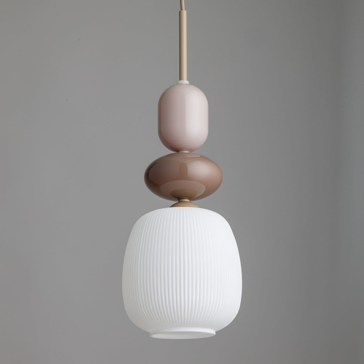 Pendul TK Lighting Zen Botti, nisip, alb, 11870
